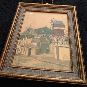 Vintage 1960's melissa lee minature art